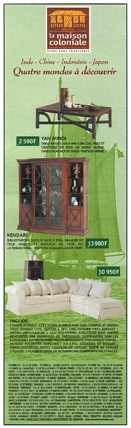 Marque Maison Coloniale 2000